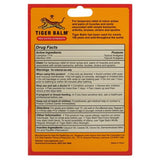 Tiger Balm rouge pommade, soulagement dos et épaules après l'effort.