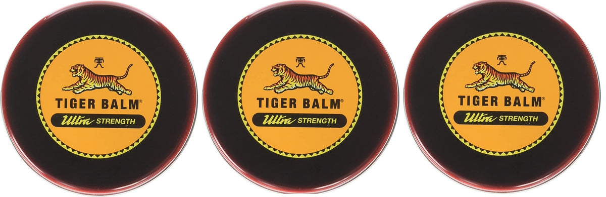 Tiger Balm Sport Rub lot de 3: présentation pratique pour réduire les tensions corporelles.