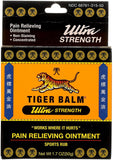 Tiger Balm Sport Rub Ultra Force, tube chaleur pénétrante pour les muscles.