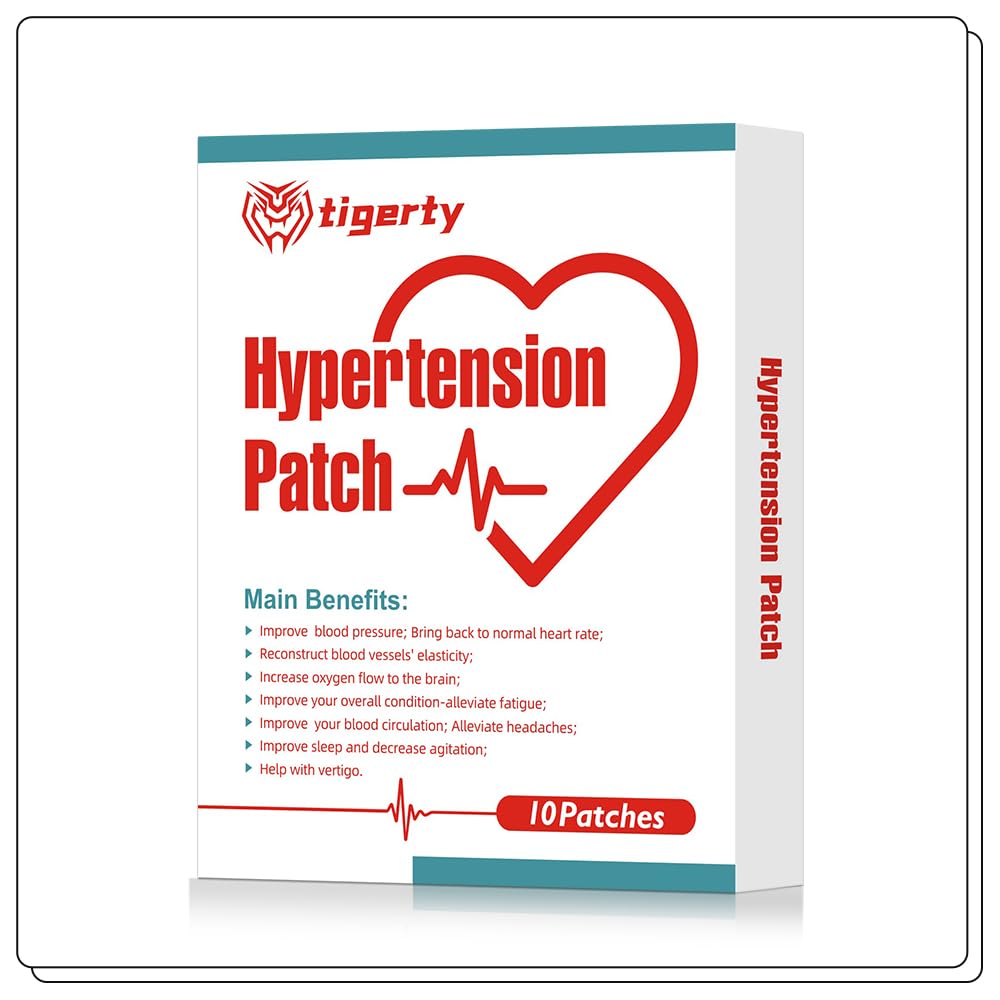 patchs tigerty transdermaux hypertension — emballage prêt à l'utilisation