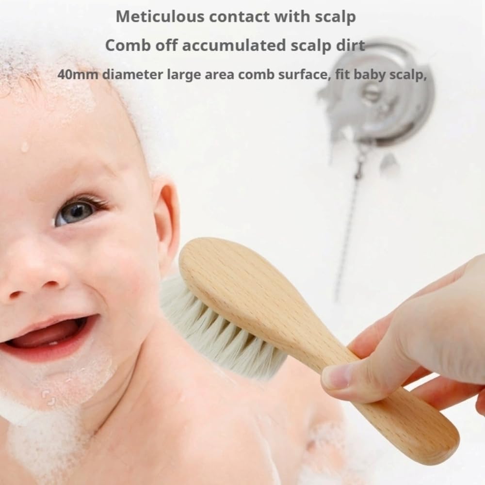 Brosse TIKMNO adaptée à tous types de cheveux, douceur et confort.
