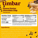 Timbar barre protéinée végétale pack 12, collation pratique en déplacement et entraînement.