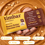 Timbar barre sans OGM, ingrédients simples et traçabilité.