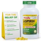 TIME-CAP LABS aspirine 81 mg enrobée, bouteille pratique pour usage quotidien.