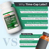 TIME-CAP LABS caplets fabriqués aux États-Unis sous contrôle qualité