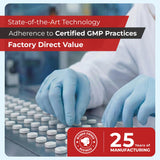 Poche de voyage Time-Cap Labs comprimés acetaminophen 325 mg, allié pratique en déplacement.