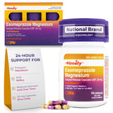 TIME-CAP LABS gélules Esoméprazole 20 mg, libération retardée, soutien quotidien.