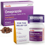TIME-CAP LABS Oméprazole 20 mg, comprimés à libération retardée pour usage quotidien.