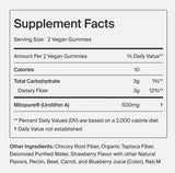 Ambiance bien-être autour des gummies Timeline Mitopure et plaisir