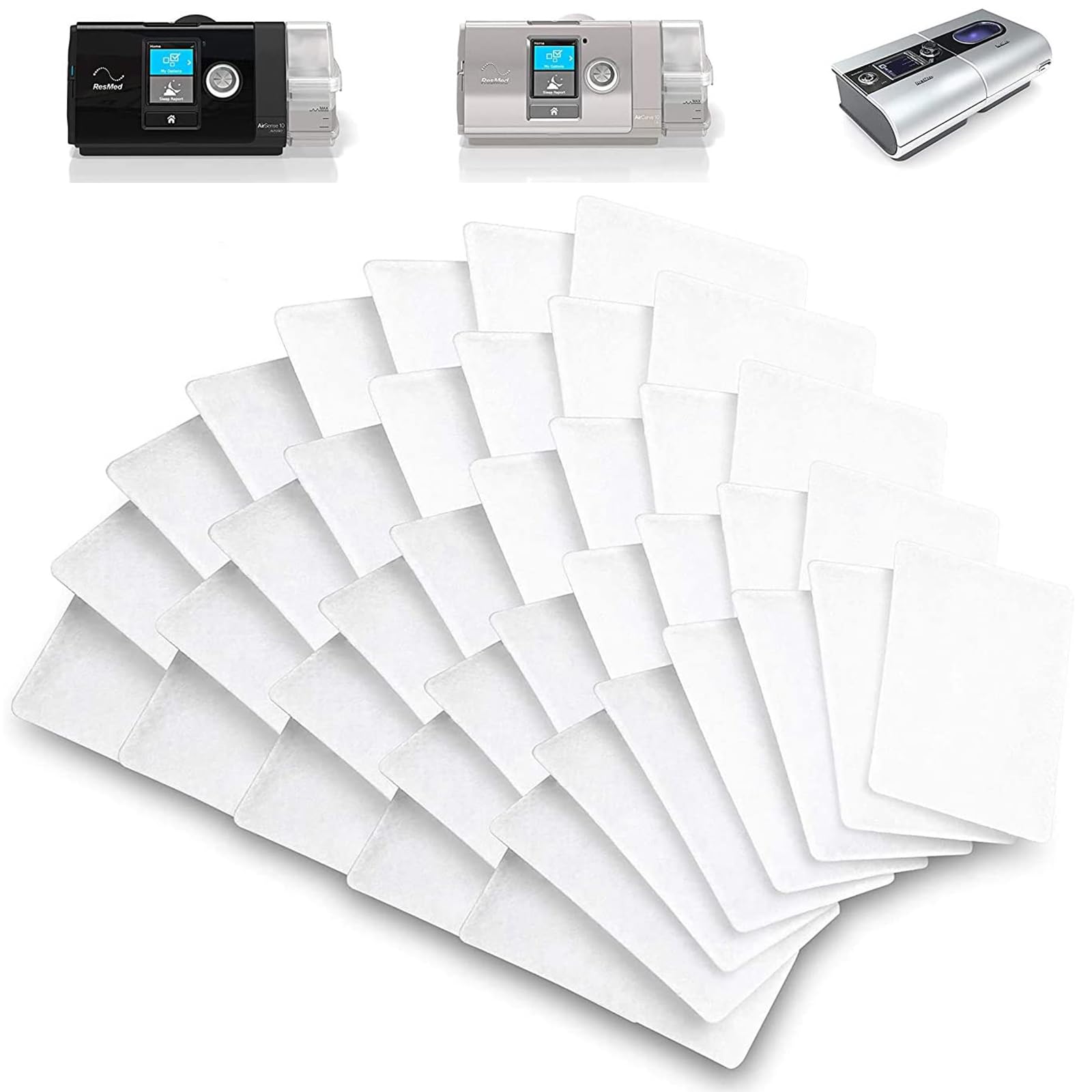Filtre Timok Remsed pour AirSense 10 offrant ajustement précis et filtration efficace.