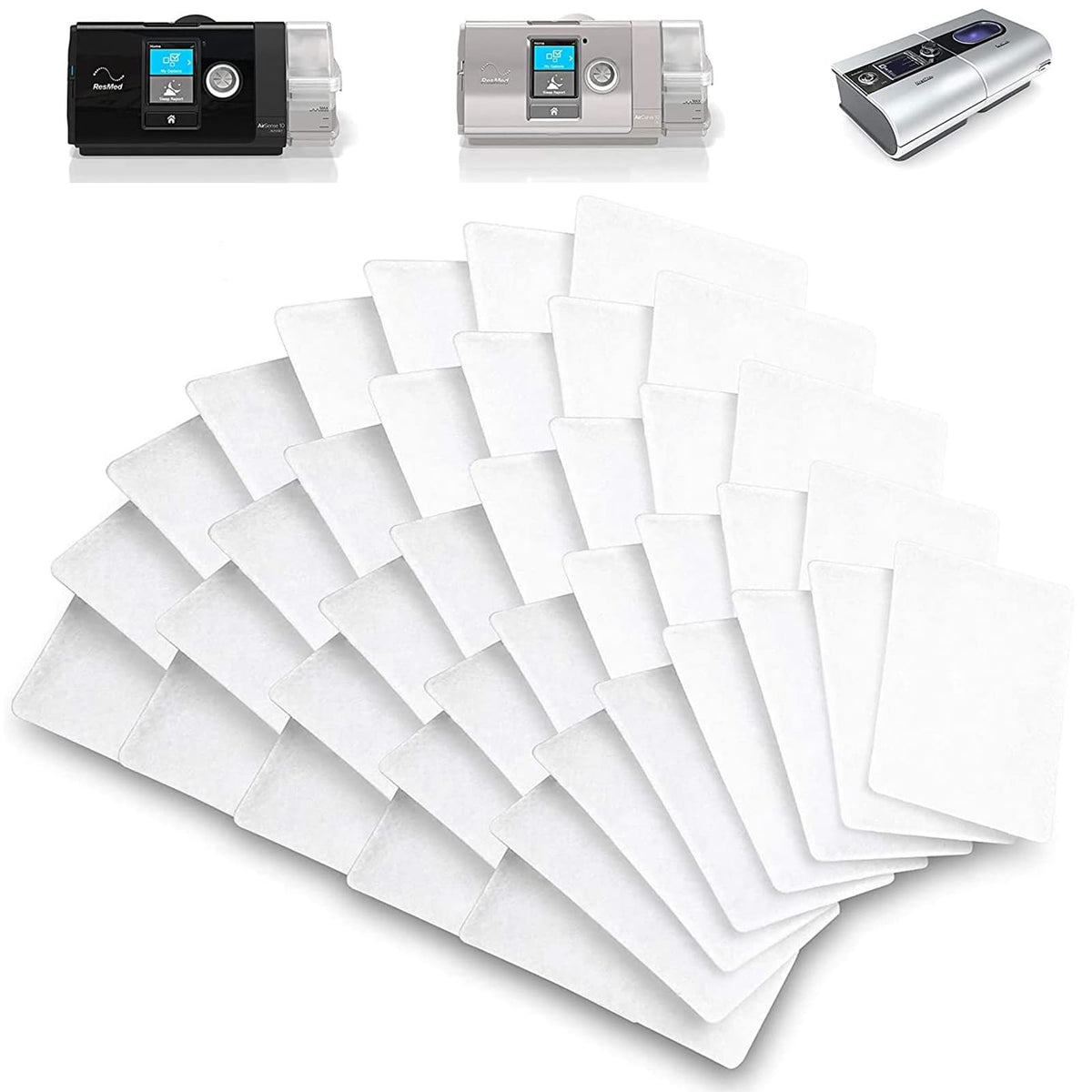 Filtre Timok Remsed pour AirSense 10 offrant ajustement précis et filtration efficace.