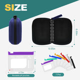 Pochettes EVA Timueetech A7 taille L, visualization rapide des pilules.