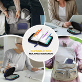 Voyage discret avec Timueetech A7: rangement pratique et reutilisable.