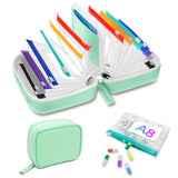 Timueetech A8 étui pilules imperméable, protection fiable pour vos médicaments.