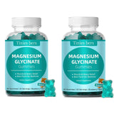 Tinies bers gommes magnésium glycinate 500mg en bouteille, soutien du sommeil.