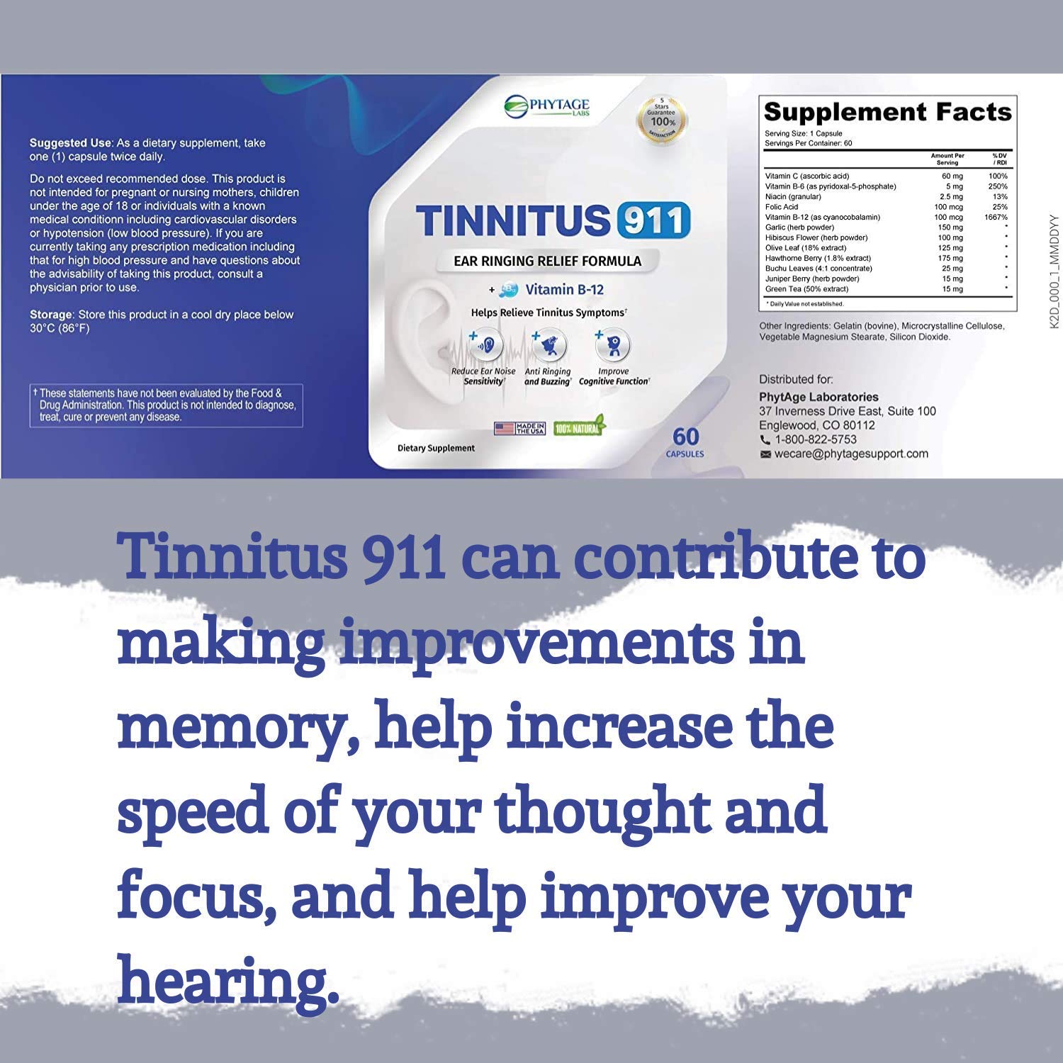 Tinnitus 911 nuit calme : image évoquant un sommeil plus paisible.