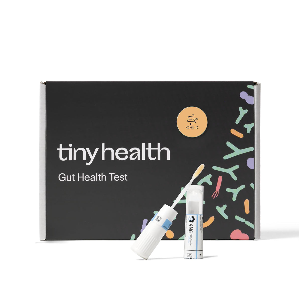 Tiny Health Kit Santé Intestinale Enfant – étui pratique pour prélever facilement à la maison.