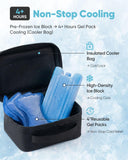 TIPKITS gels de glace réutilisables offrant une solution flexible et pratique.