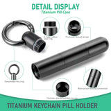 Porte-clés TISUR, pilules compactes, accessoire portable pour le quotidien.