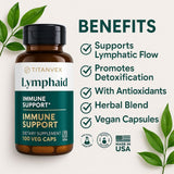 TitanVex Lymphaid: fabriqué aux États‑Unis dans une usine certifiée clean-label.