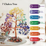 Arbre chakra Tizzomx branches métal, design moderne et ambiance zen.