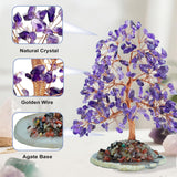Tizzomx Arbre Cristal Améthyste Tronc: décoration zen pour bureau