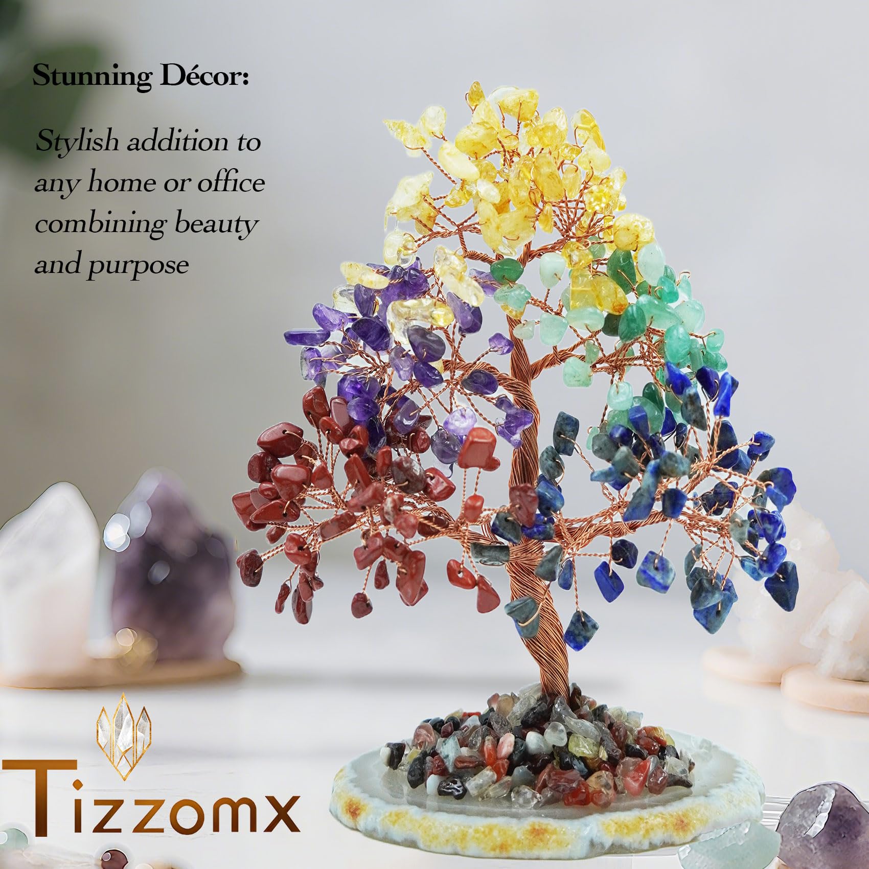 Arbre feng-shui chakra Tizzomx, harmonie et energie positive.