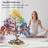 Arbre meditation chakra Tizzomx, pratique douceur pour concentration.