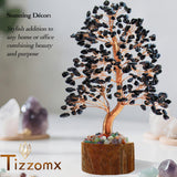 Tizzomx Arbre obsidienne décor bureau ambiance apaisante et chaleureuse.