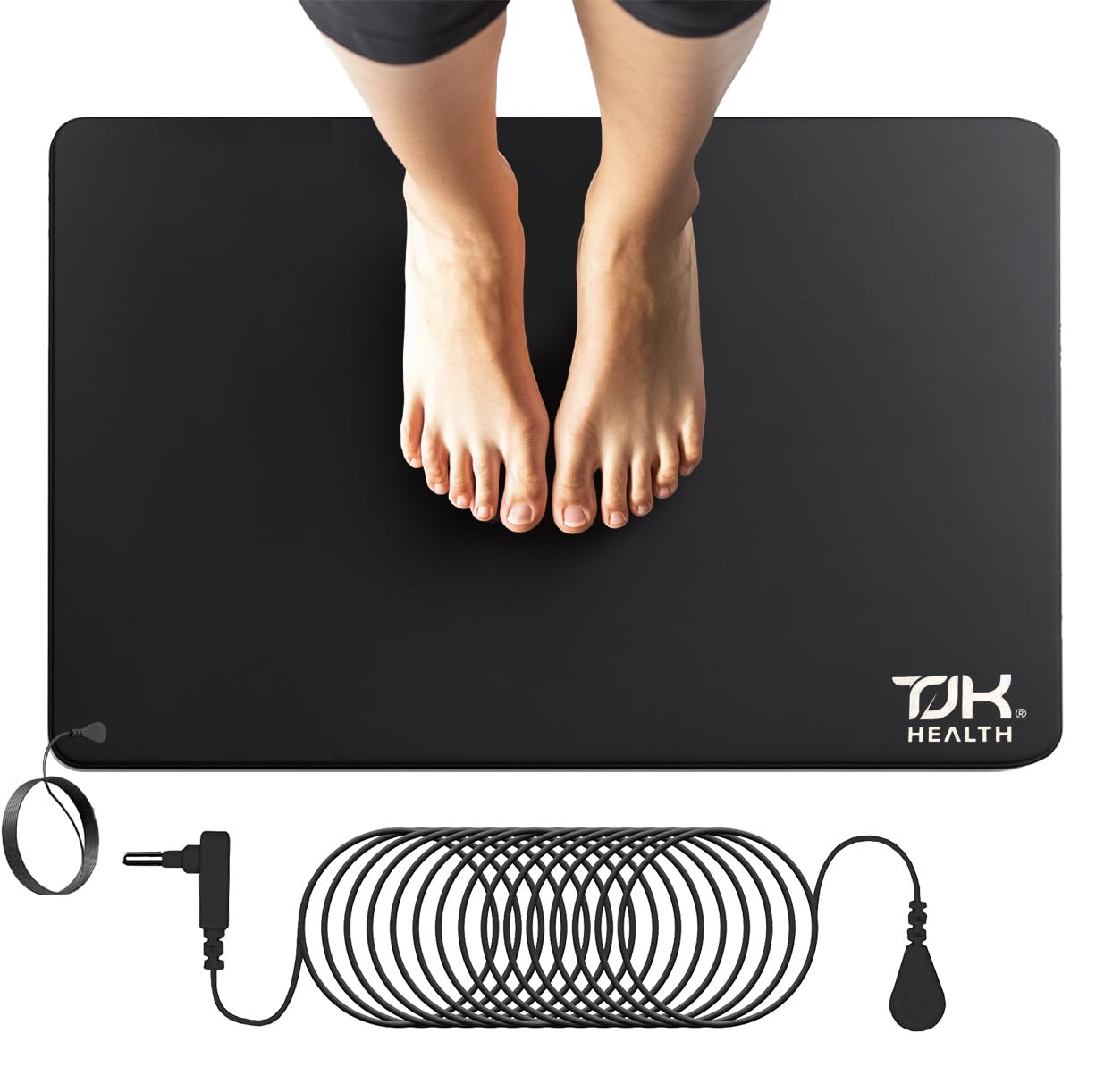 TJK Health Tapis Grounding bureau-pieds: détente et concentration au travail.
