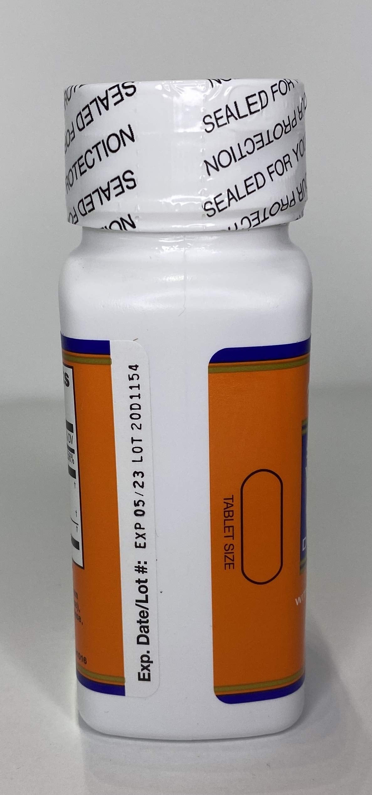 TJ’s Vitamine C Complex – flacon pratique pour une routine quotidienne.