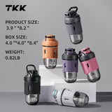 Utilisation pré et post-entraînement avec la gourde shaker TKK