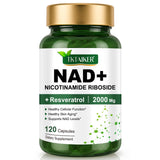 TKTALKER NAD 2000mg – bouteille: soutien potentiel à l'énergie quotidienne et au bien-être.