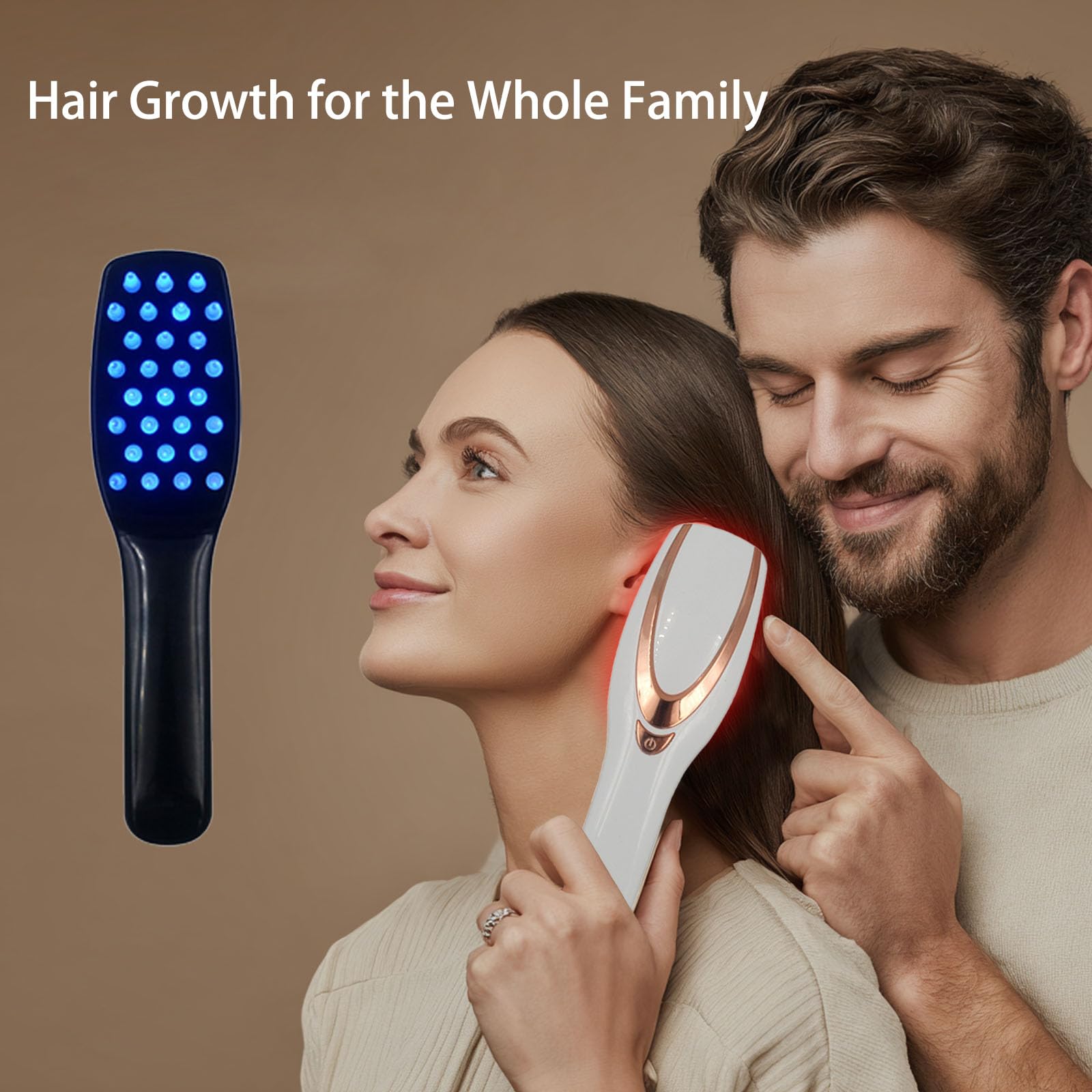 TMOSSO design portable, brosse lumière pour une utilisation en déplacement.