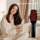 TMOSSO thérapie lumière rouge, densifie visiblement les cheveux et apaise le cuir chevelu.