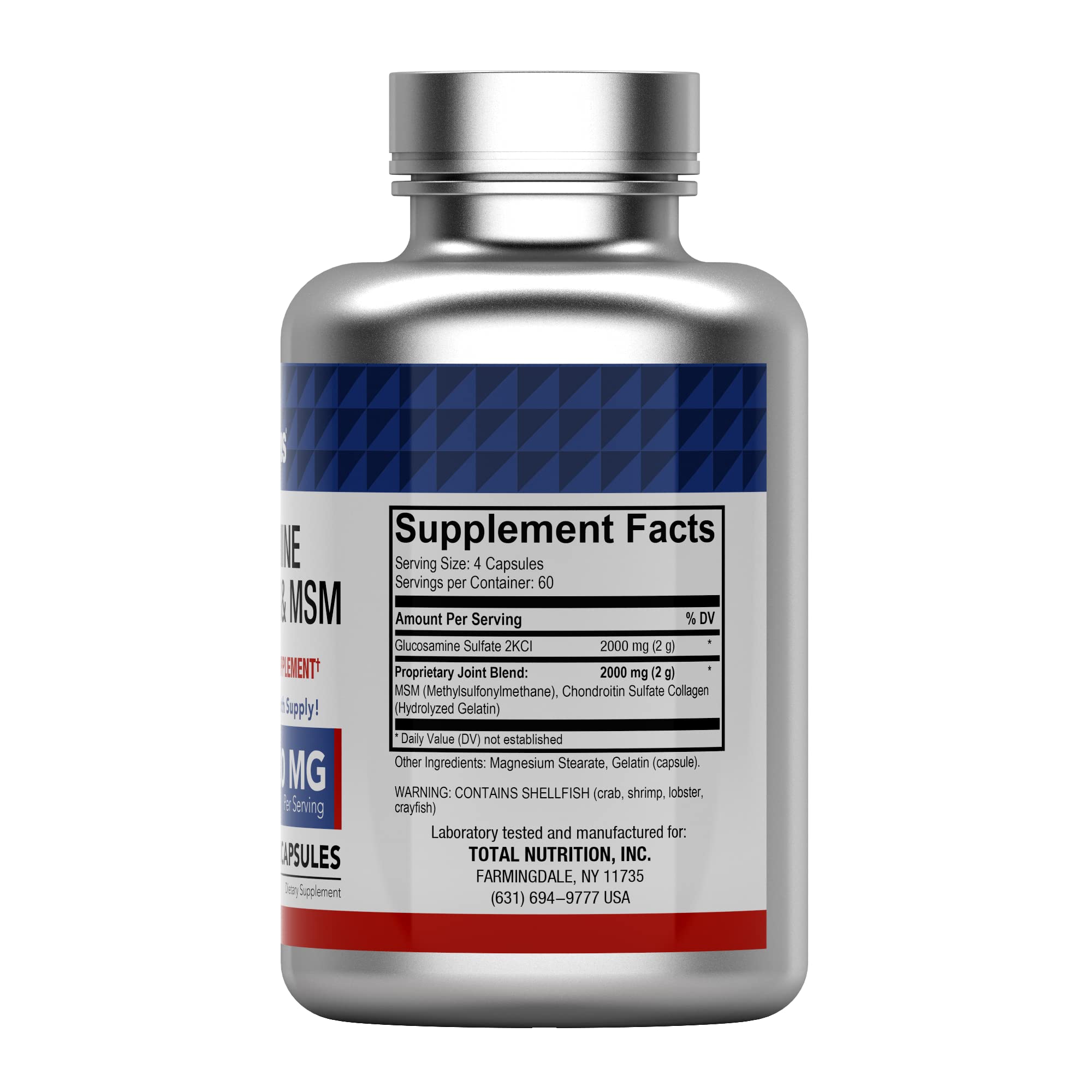 Boîte tnvitamins 240-gélules prête à l'usage pour une utilisation durable.