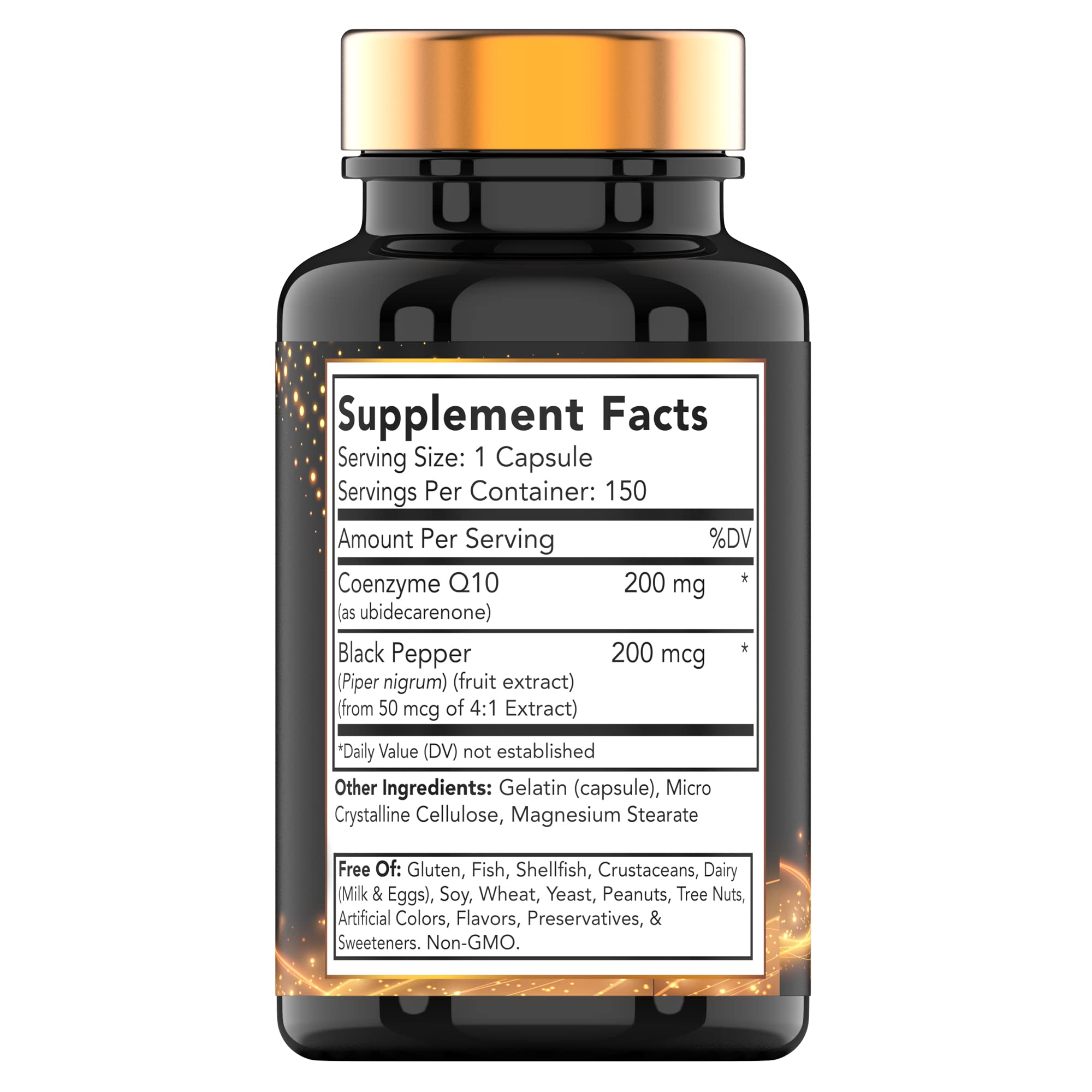 TNVitamins CoQ-10: capsules à libération rapide pour absorption efficace