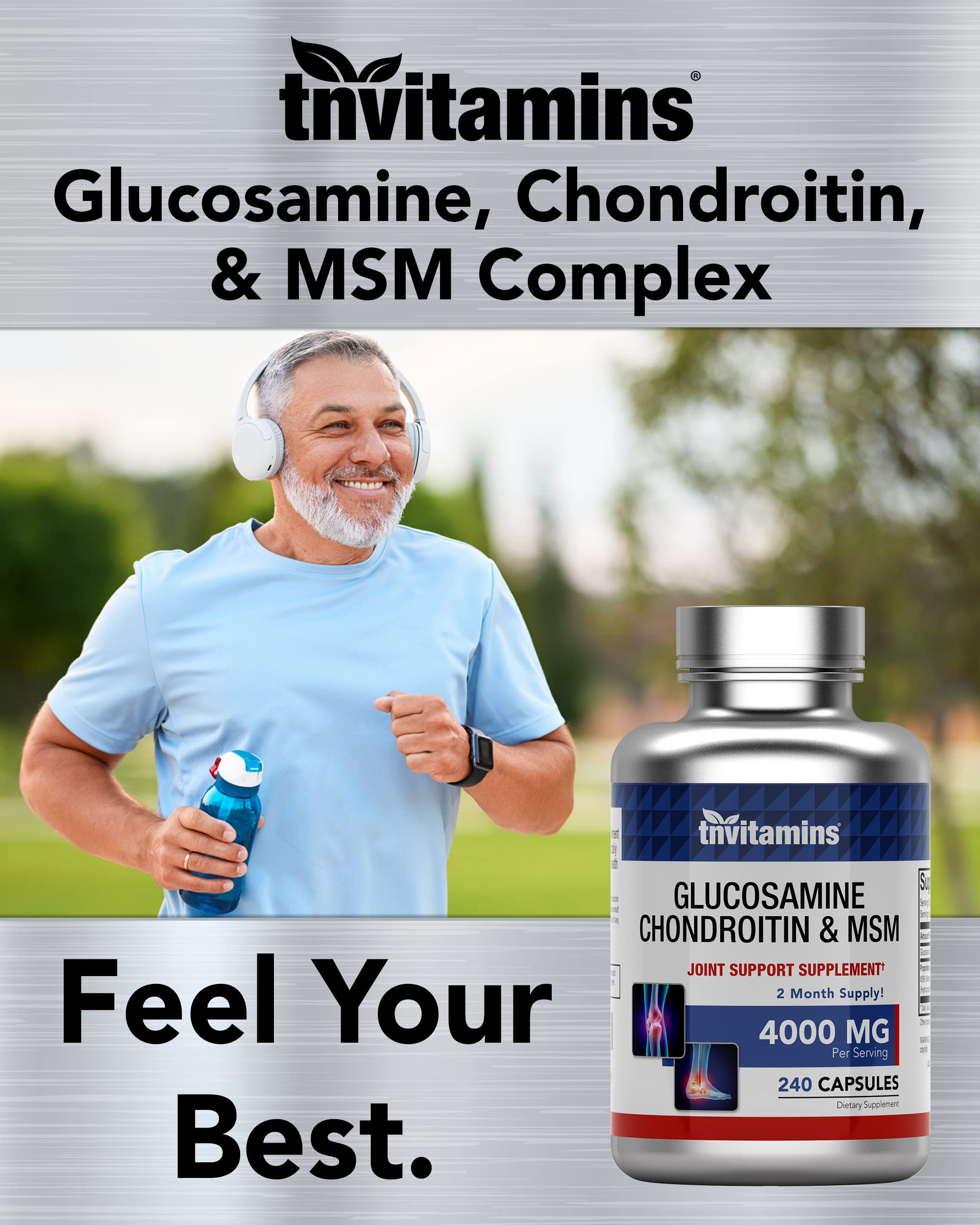 Qualité tnvitamins Made in USA avec ingrédients Non-GMO.