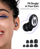 TOAPEX bouchons d'oreilles avec ajustement ergonomique
