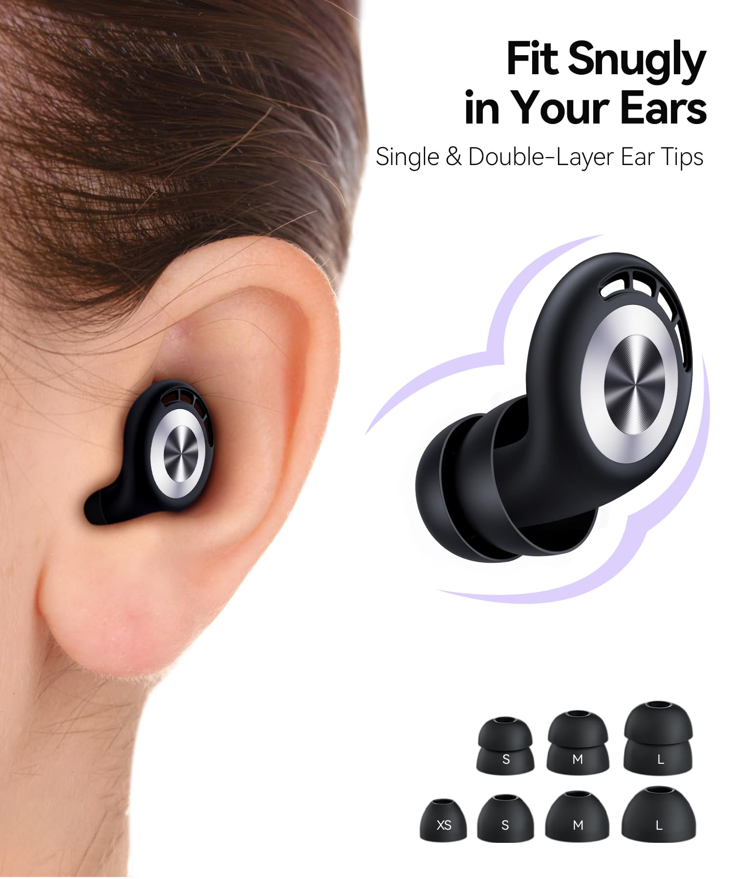 TOAPEX embouts oreilles 7 tailles: ajustement personnalisé et meilleure isolation.