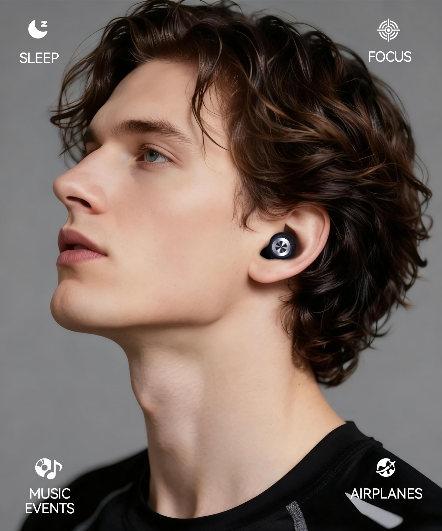 TOAPEX silicone doux bouchons oreilles: confort durable même en usage prolongé.