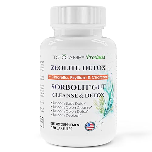 TODICAMP SORBOLIT – bouteille montrant le complément pour détox du côlon et bien-être digestif.