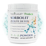 TODICAMP Zeolite Detox Sorbolit — bouteille prête à l'usage pour une détox potentielle du corps.