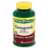 Toeah Fenugrec lot deux boîtes, dosage 610 mg par capsule pour le bien-être général