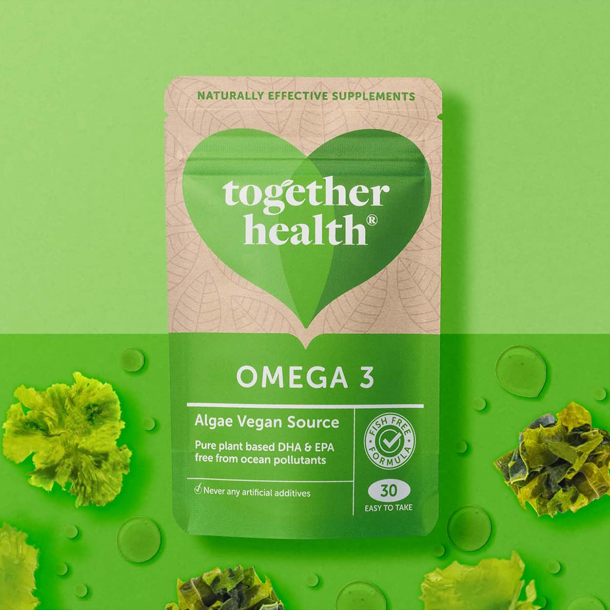 Together Omega 3: ratio DHA-EPA idéal pour l’équilibre quotidien.