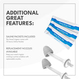 ToiletTree irrigateur nasal – pulsation, nettoyage en profondeur des sinus.