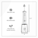 ToiletTree sachets saline 30 – éléments essentiels pour le rinçage nasal.
