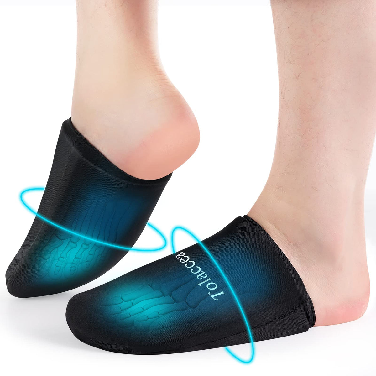 Tolaccea compresse glace pied-doigts pour un refroidissement ciblé et durable.