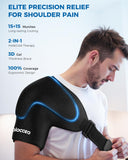 Tolaccea Epaule Gel Double : refroidissement durable pour therapie.
