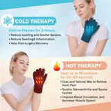 Tolaccea gant glace doigts ouverts: permet de continuer à utiliser des appareils.